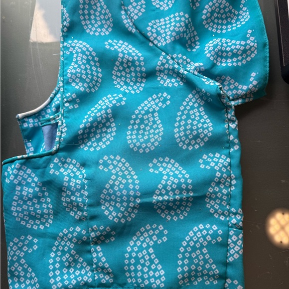 Badhani sari with matching blouse size L - Picture 5 of 11